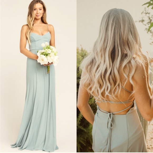 Sage Green Bridesmaid Godshaw Goddess Gown Silver Sage Crisp SHOW ME YOUR MUMU Godshaw Goddess Gown Silver Sage Crisp Formal Sage Green Bridesmaid Godshaw Goddess Gown Silver Sage Crisp SHOW ME YOUR MUMU Godshaw Goddess Gown Silver Sage Crisp Formal